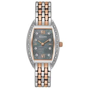 Bulova Tonneau Two-Tone Watch NWOT
